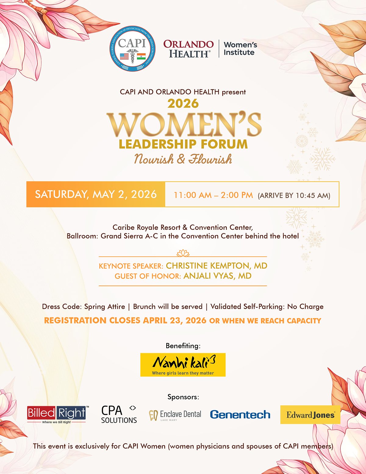 CAPI 2026 WOMEN'S LEADERSHIP FORUM
