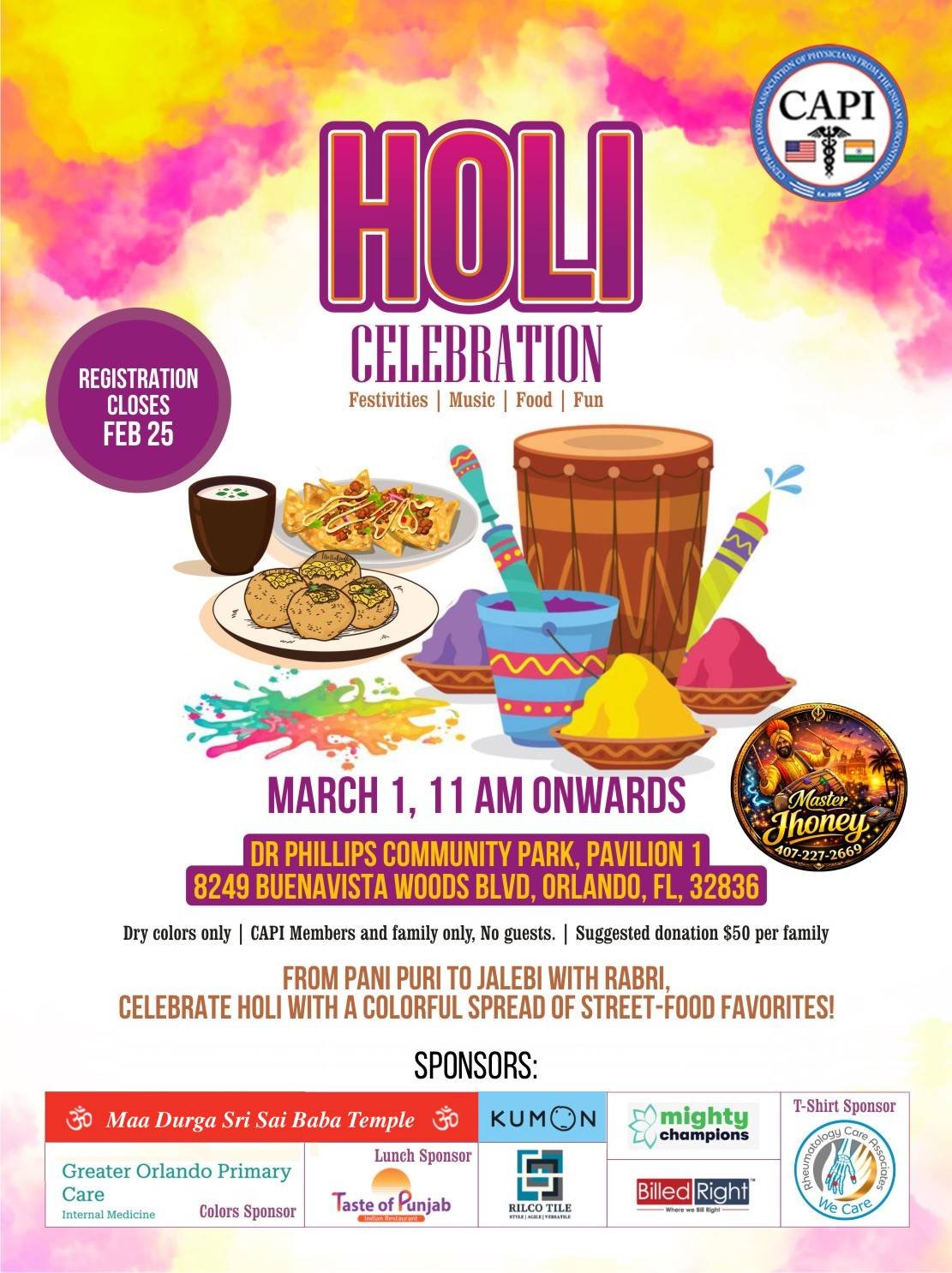 CAPI 2026 HOLI CELEBRATION